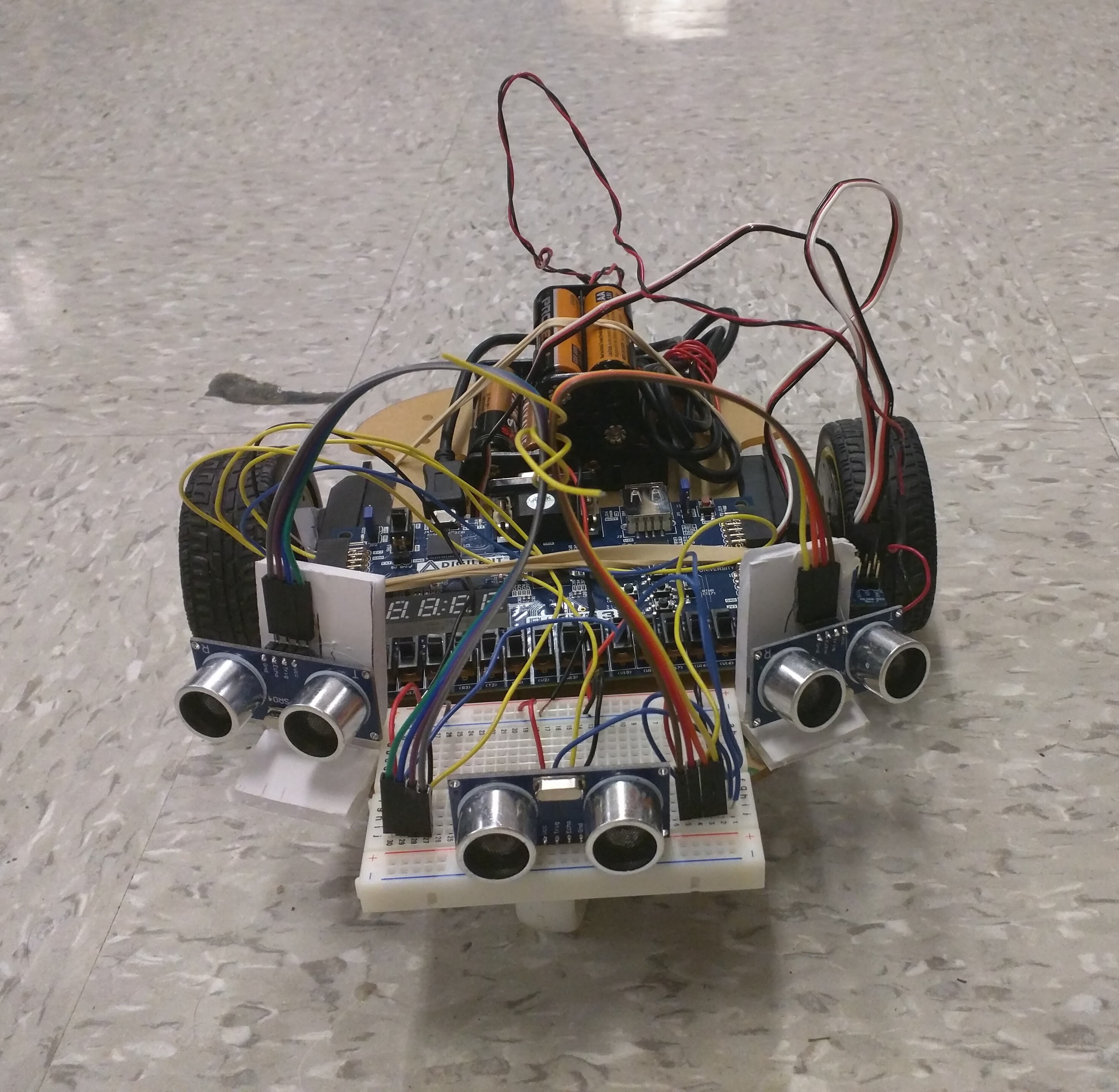 AOAR - Autonomous Obstacle Avoiding Robot